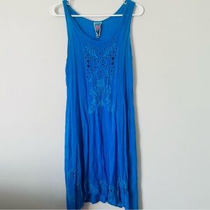 Johnny Was Mini Dress/Swim Cover -Up